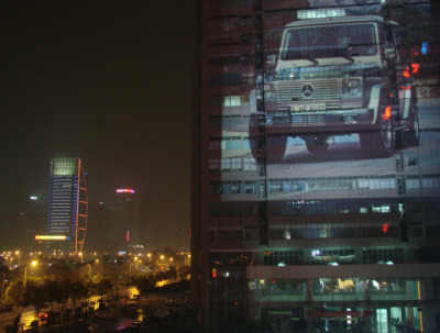 品牌推广——奔驰启动仪式